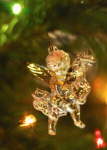Christmas angel ornament
