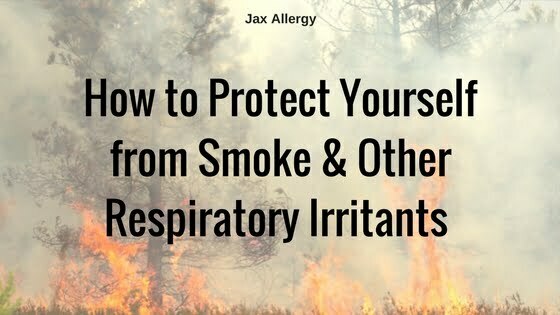 forest fire smoke allergies treatment jacksonville