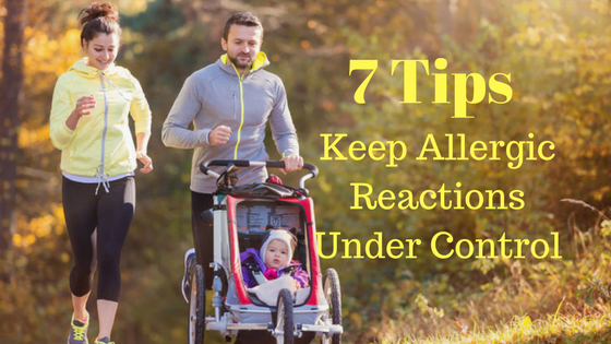 how to keep allergic reactions under control