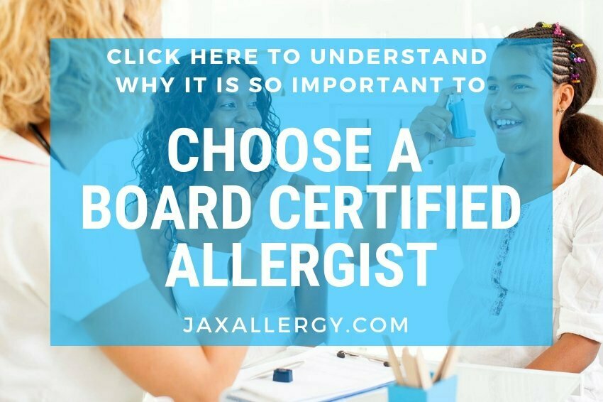 why choose a board certified allergist