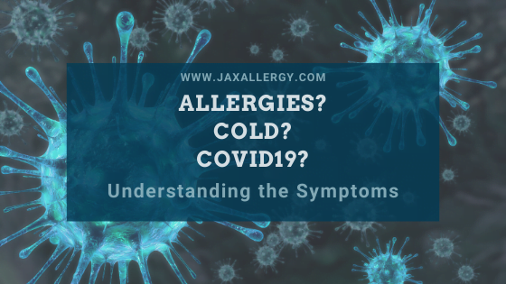 allergy symptoms vs covid19 symptoms